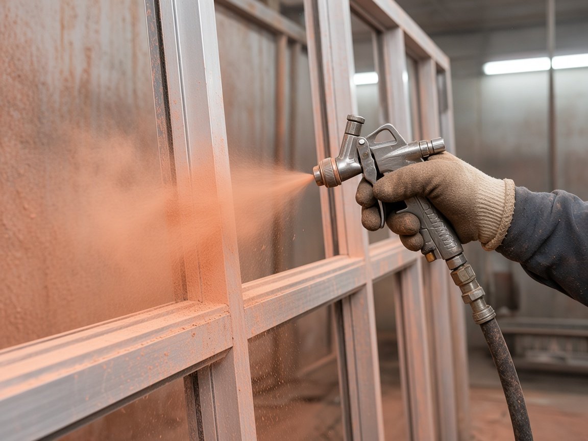 Powder coating at Prime Metal Coats in Kochi